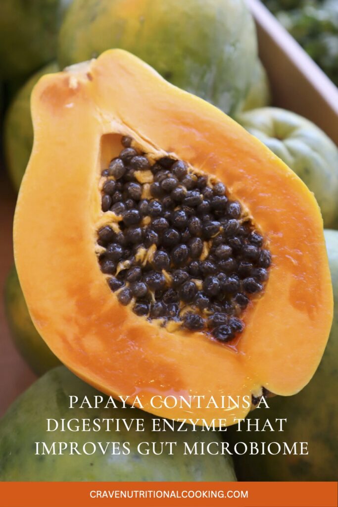 papaya good gut microbiome