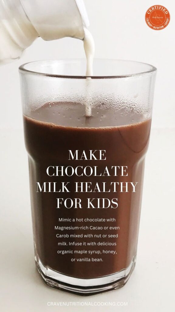 chocolate milk made healthy