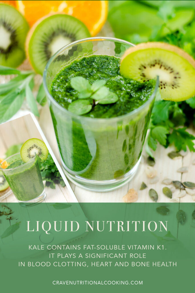kale smoothie liquid nutrition